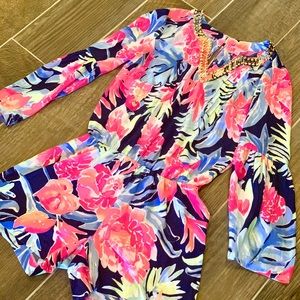 Lilly Pulitzer Floral Romper